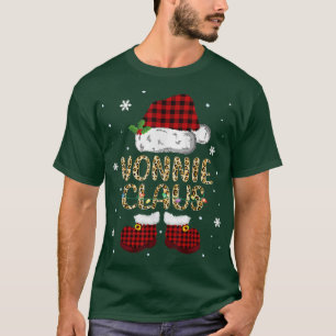 Nonnie Clause Santa Hat Christmas Merry Xmas Famil T-Shirt