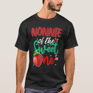 Nonnie Of The Sweet One Birthday Party Theme Match T-Shirt