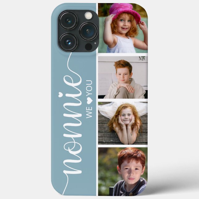 Nonnie We Love You Photo Case-Mate iPhone Case (Back)