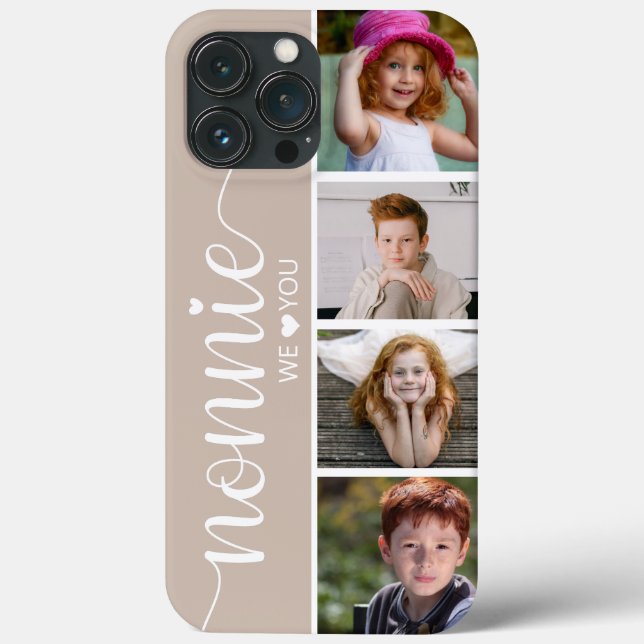 Nonnie We Love You Photo Case-Mate iPhone Case (Back)