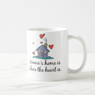 Nonnie's Home is Where the Heart is Coffee Mug