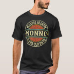 Nonno Because Grandpa Is For Old Guys Funny Father T-Shirt<br><div class="desc">Nonno Because Grandpa Is For Old Guys Funny Fathers Day .trendy, cute, cool, popular, birthday, gift idea, retro, space, yellow, esthetic, art, astronaut, cats, funny, gift, meme, party, present (gift), travel, vine, vintage, vsco, yeet, yeeted, 1998, 1998 limited edition, 2020, 2021, 80s, 80s party, 90s, 90s party, a cat, aircraft,...</div>