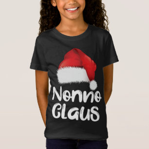 Nonno Claus Christmas Family Matching Santa Hat Pa T-Shirt