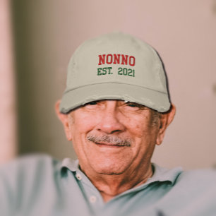 Nonno - est.2020 Embroidered Baseball Cap