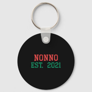 Nonno Est 2021 Embroidered T Shirt Key Ring