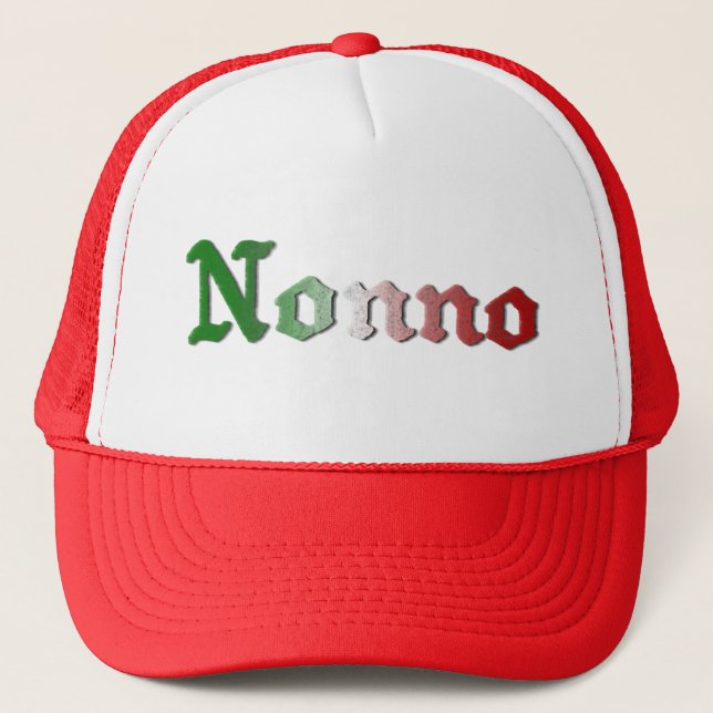 Nonno Italian Grandfather Hat (Front)