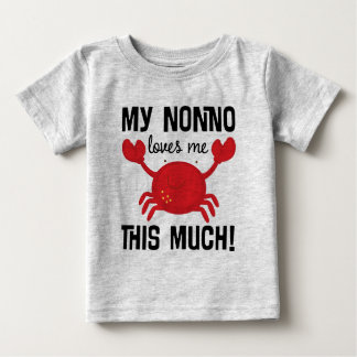 Nonno Loves Me This Much grandchild T-shirt
