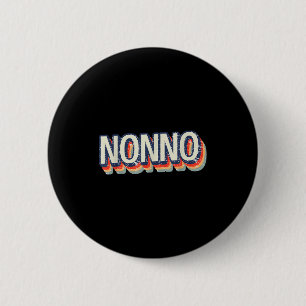 Nonno Retro Vintage Classic Style Illustration 6 Cm Round Badge