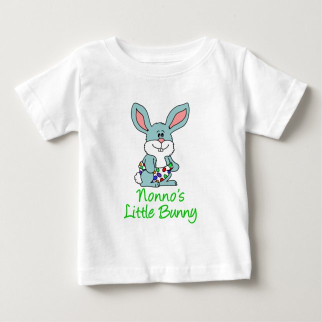 Nonno's Little Bunny Baby T-Shirt (Front)