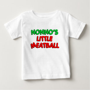 Nonno's Little Meatball Baby T-Shirt