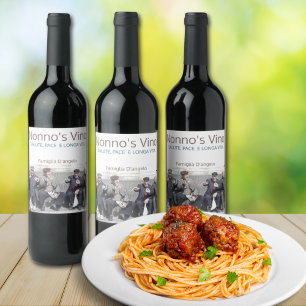 Nonno's Vino Salute pace e longa vita wine label