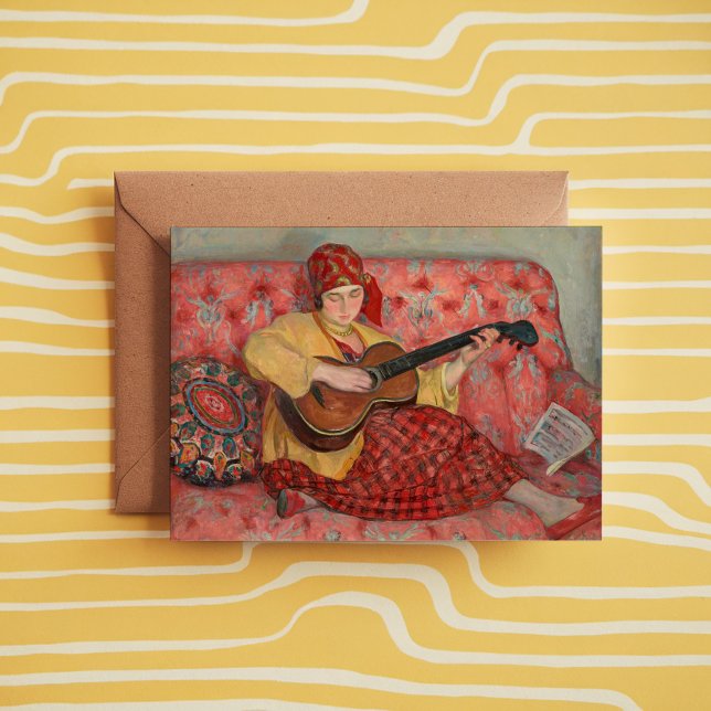 Nono à La Guitare | Henri Lebasque Card (Creator Uploaded)