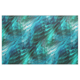 nonpareil kelpie, marbled greens : fabric