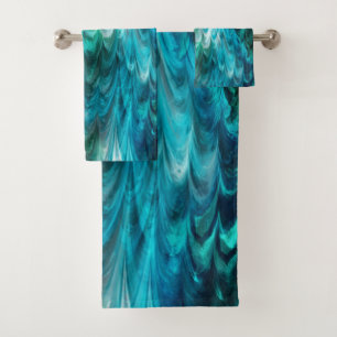 nonpareil kelpie teal : bath towel set