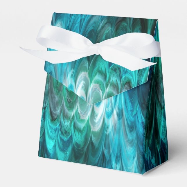 nonpareil kelpie teal : favour box (Front Side)