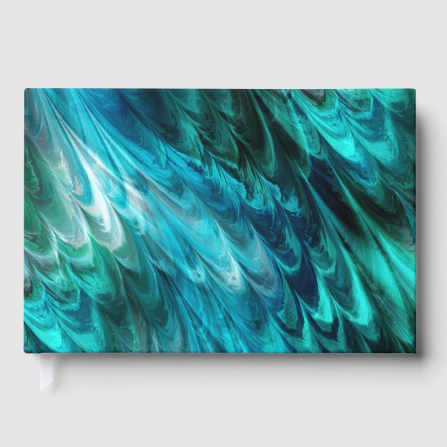 nonpareil kelpie teal : guest book (Front)