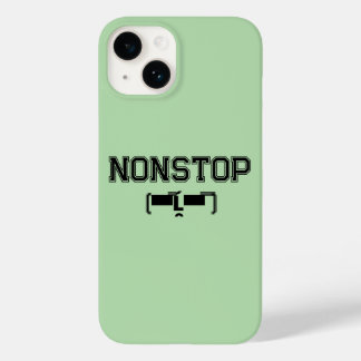 NONSTOP Gym Motivation Hoodie T-Shirt Case-Mate iPhone 14 Case