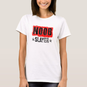 Noob Slayer Pro Gamer Gaming Online Players T-Shirt