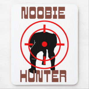 Noobie Hunter Mouse Pad