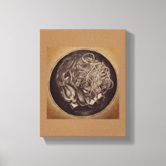 Noodle Bowl Canvas Print