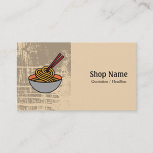 Noodle Cafe Business Card