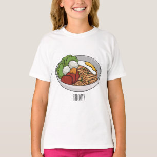 Noodle cartoon illustration T-Shirt
