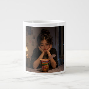 Noodle Girl Large Coffee Mug