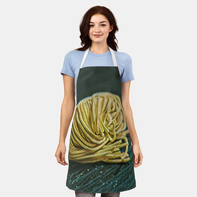 Noodle lover design apron (Worn)