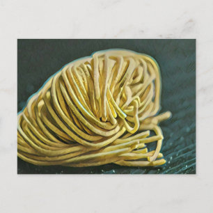 Noodle lover design postcard