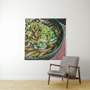 Noodle lover design tapestry