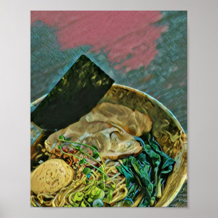 Noodle lover gift poster