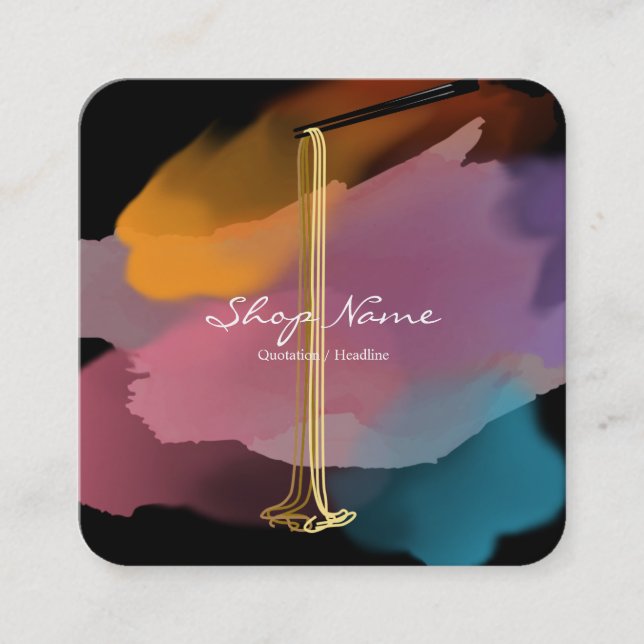 Noodle Shop Business Card (Front)