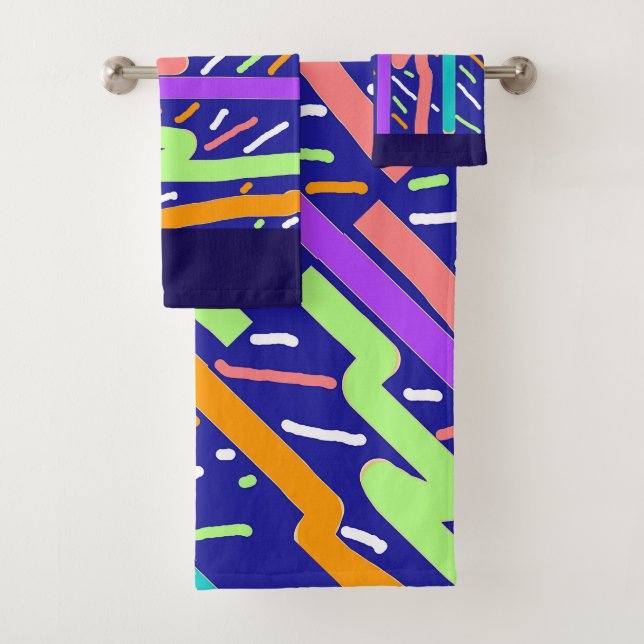 Noodles  bath towel set (Insitu)