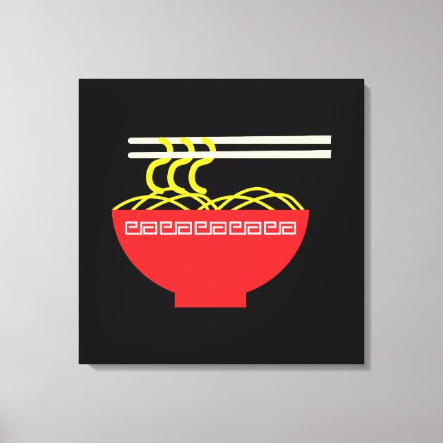 Noodles Canvas Print (Front)