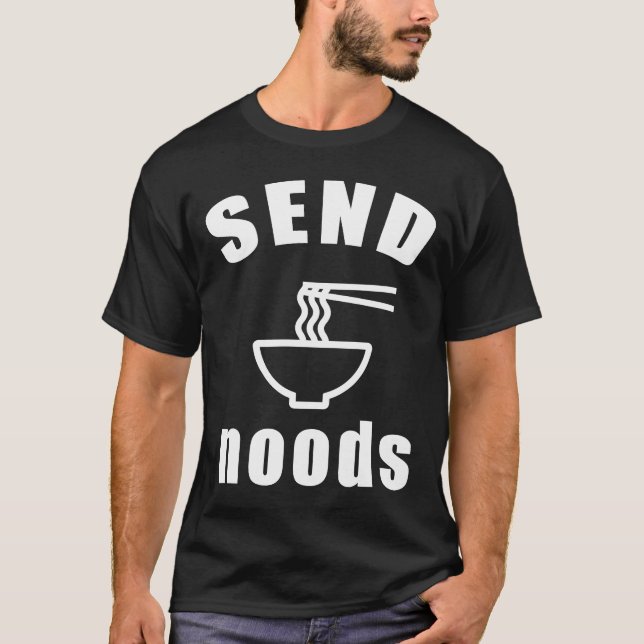 Noodles Costume Outfit Send Noods T-Shirt (Front)