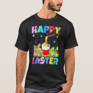 Noodles  Happy Easter Bunny Cup Noodles Easter Sun T-Shirt