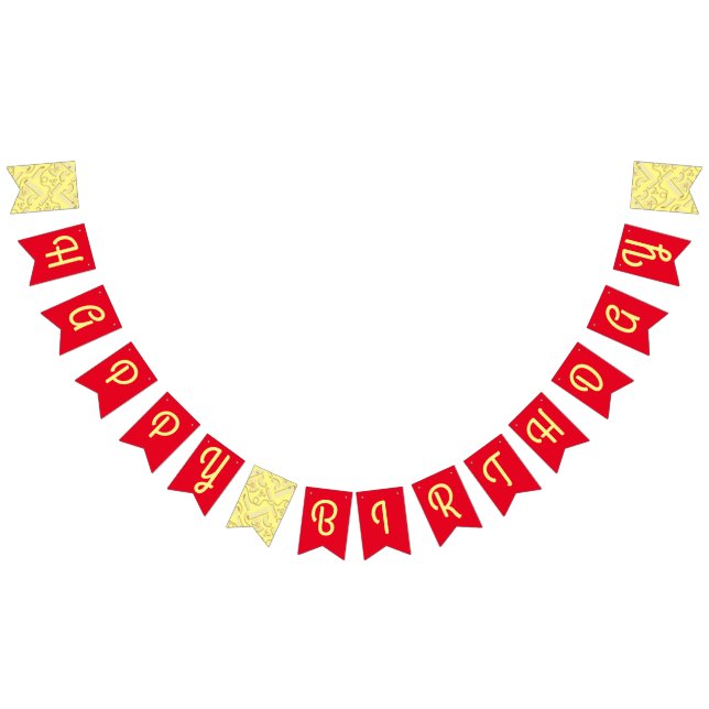 Noodles Pasta Kid 1st Birthday Party Italian Bunting (All)