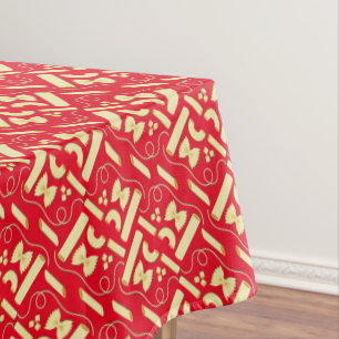 Noodles Pasta Kid 1st Birthday Party Italian Tablecloth