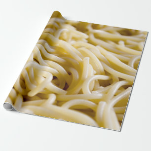 Noodles pattern wrapping paper