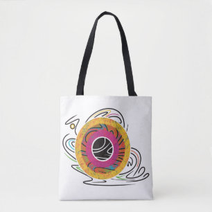 Noodling a Doodle Abstract Tote Bag - smilelines
