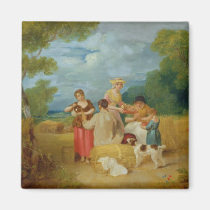 Noon, 1799 (oil on canvas) magnet
