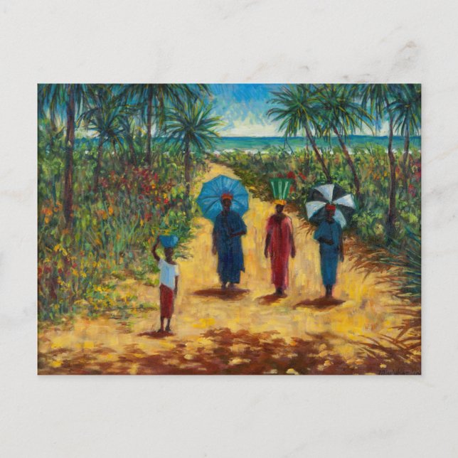 Noon Stroll 2010 Postcard (Front)