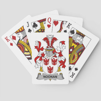 Noonan Family Crest Playing Cards
