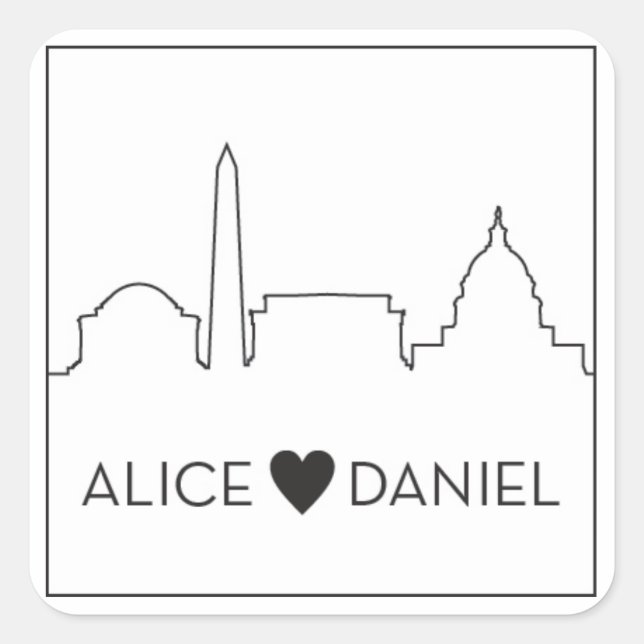 Noonan sticker1 square sticker (Front)