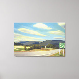 Noonlight in Vermont Canvas Print