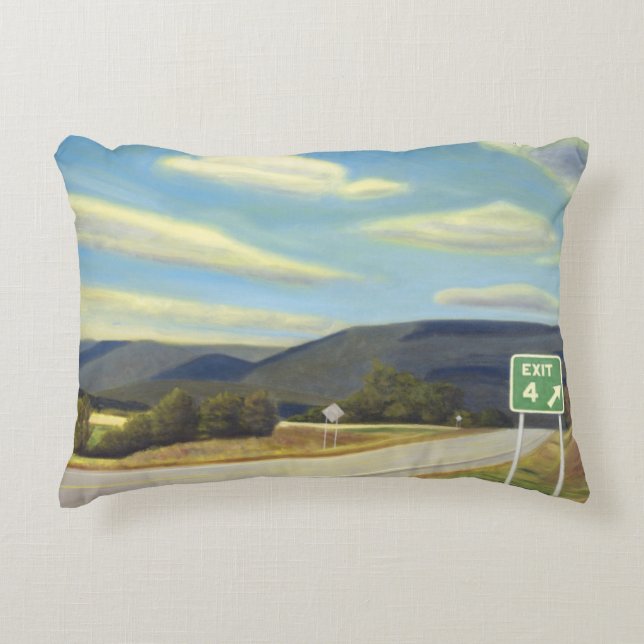 Noonlight in Vermont Decorative Cushion (Front)