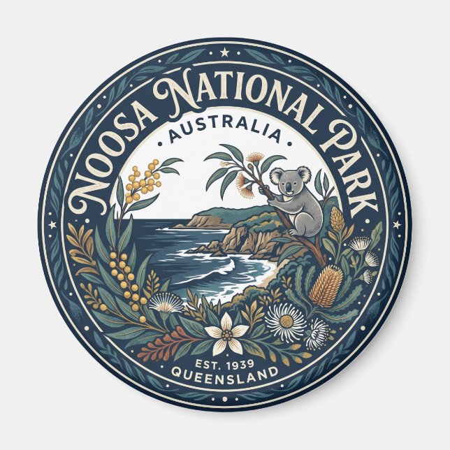 Noosa National Park Australia Magnet (Front)