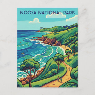 Noosa National Park Australia Travel Postcard