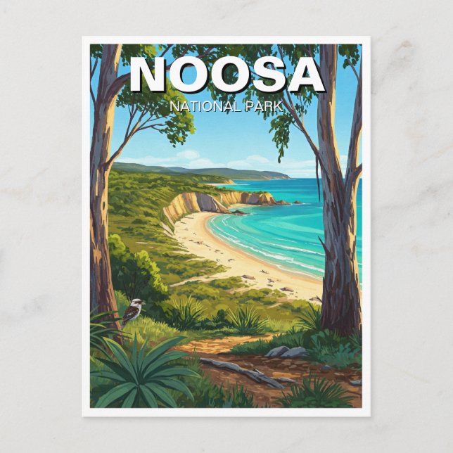 Noosa National Park Australia Travel Postcard (Front)