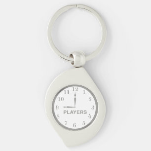 NOP Clock Logo keychain